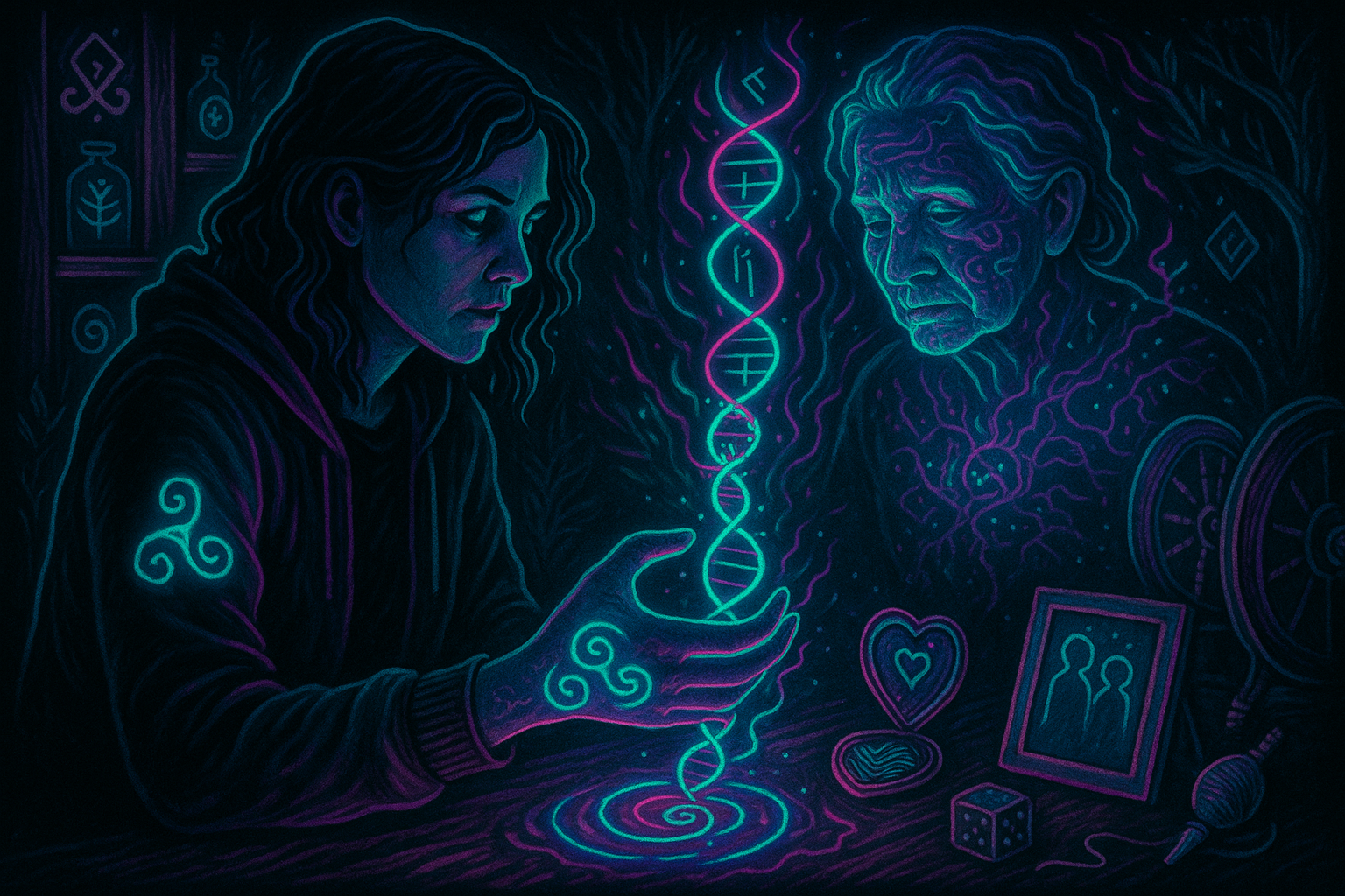 Epigenetic Shadow Work: Your Grandmother’s Trauma Lives In Your DNA (Shadowcraft Edition)