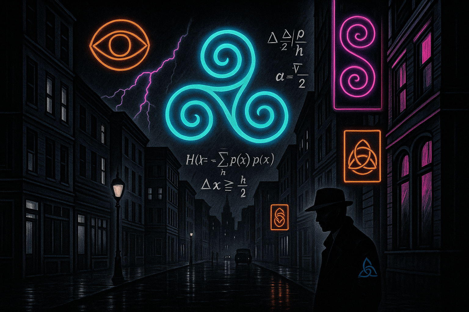 Why The Same Symbols Show Up Everywhere (Information Theory Explains It)